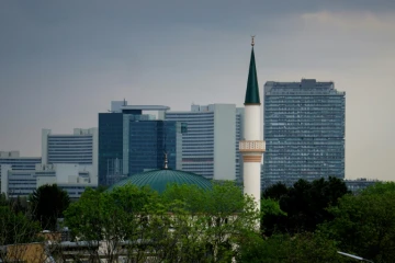 Une mosquée dans le centre de Vienne, le 14 avril 2017