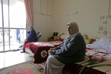Naz Ashiti, une Syrienne dans une maison de retraite à Damas, le 8 janvier 2017
