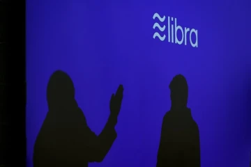 Pendant une conférence sur Libra à Genève, le 26 septembre 2019