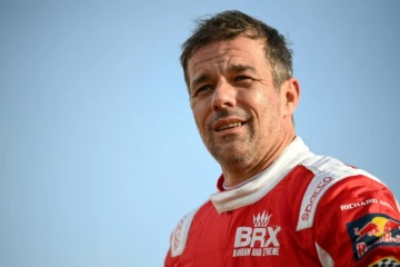 Sebastien Loeb à Djeddah, en Arabie Saoudite, le 31 décembre 2020