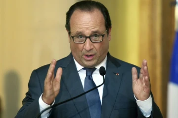 Le président français François Hollande le 17 septembre 2015 à Modène