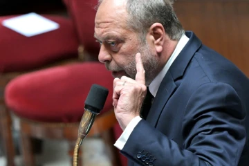 Le ministre de la Justice Eric Dupond-Moretti lors d'une séance de questions au gouvernement à l'Assemblée nationale, le 30 mai 2023 