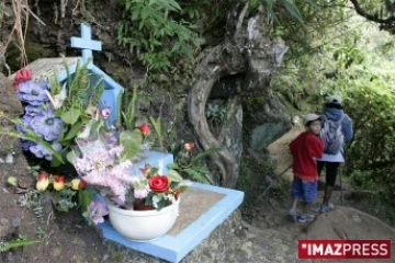 Chemin de randonnée dans les hauts de l'ouest