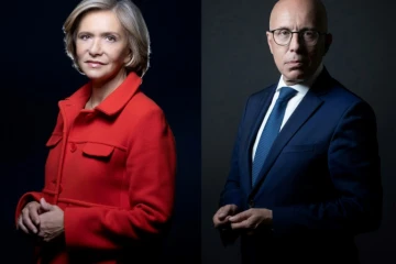 Valérie Pécresse et Eric Ciotti, photos réalisées à Paris, le 2 décembre 2021