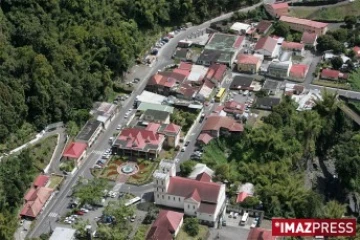 Le village de Salazie au coeur du cirque de Salazie