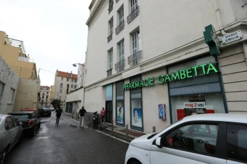 La rue où Jacqueline Veyrac a été enlevée par des inconnus, le 25 octobre 2016 à Nice