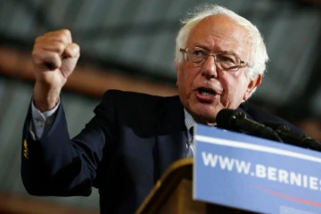 Le candidat à la primaire démocrate Bernie Sanders à Santa Monica le 7 juin 2016
