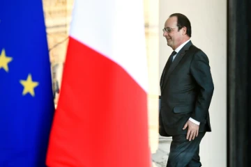 François Hollande le 20 janvier 2016 à l'Elysée à Paris