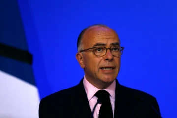 Le ministre de l'Intérieur Bernard Cazeneuve lors d'une allocution le 16 juillet 2016 à l'Hôtel de Beauvau à Paris