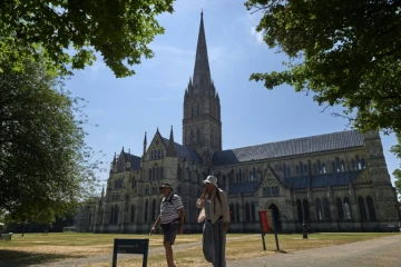 La cathédrale de Salisbury le 7 juillet 2018