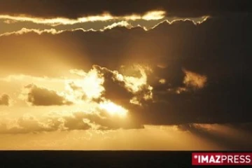 Ciel dans l'ouest de l'île