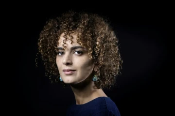 Leïla Slimani à Paris le 28 septembre 2016 
