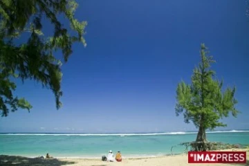 Plage de l'ouest de la Réunion