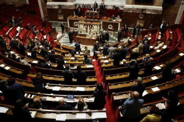 L'assemblée nationale, le 9 août 2017 à Paris