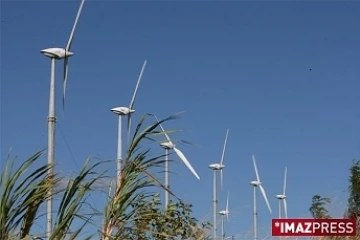 Eoliennes à Sainte-Suzanne