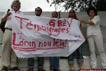 Manifestation à Témoignages