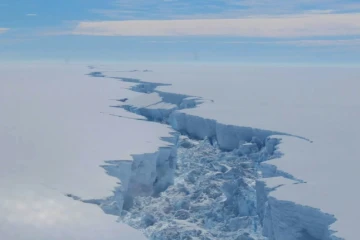 En Antarctique, le 14 juillet 2017