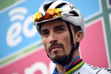 Julien Alaphilippe à 
Leuven le 9 octobre 2021