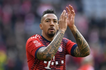 Le défenseur allemand Jerome Boateng lors d'un match avec le Bayern face au Borussia Dortmund, le 31 mars 2018 à Munich