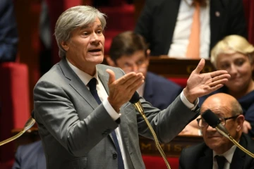 Stéphane Le Foll lors de la séance des questions au gouvernement le 19 octobre 2016 à l'Assemblée nationale à Paris
