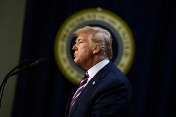 Le président américain Donald Trump à la Maison Blanche à Washington le 19 décembre 2019