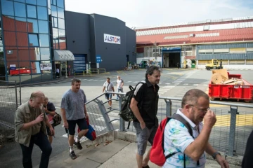 L'usine Alstom le 12 septembre 2016 à Belfort
