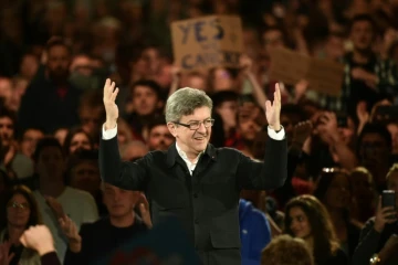 Jean-Luc Mélenchon à Lille le 12 avril 2017
