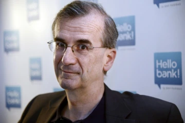 François Villeroy de Galhau candidat au poste de gouverneur de la Banque de France, le 16 mai 2013 à Paris