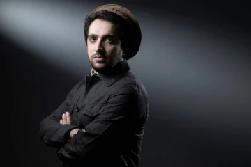 Ahmad Massoud, fils du commandant afghan Ahmad Massoud, à Paris le 22 mars 2021