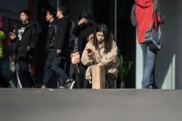 Journée de shopping à Pekin le 11 novembre 2017 pour le "Jour des célibataires"