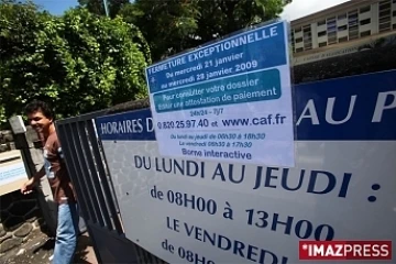 La caisse d'allocations familiales est fermée pour une semaine à compter du mercredi 21 janvier 2009