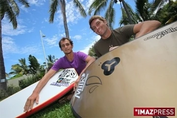 Amaury Lavernhe (à gauche) et Julien Lacouture (à droite).  (Photo d'archives)