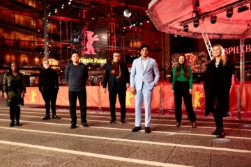 Le jury de la Berlinale, à Berlin le 9 février 2022