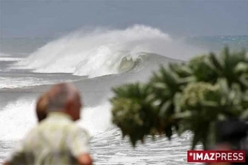 Houle et vent sur le littoral ouest