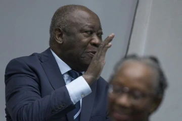L'ancien président ivoirien Laurent Gbagbo à son arrivée au tribunal de la CPI à La Haye, le 15 janvier 2019