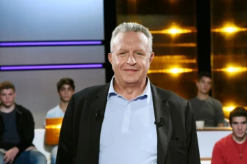 Michel Field le 11 septembre 2014 dans les studios de TF1 à Saint-Denis