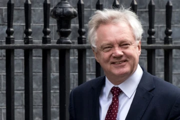 Le ministre du Brexit David Davis, le 7 mars 2017 à Londres