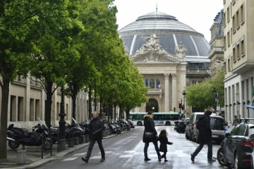 La Bourse du Commerce à Paris, le 26 avril 2016