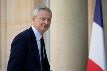 Le ministre de l'Economie Bruno Le Maire arrive à l'Elysée, le 17 juillet 2018
