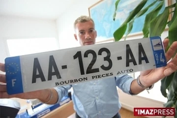 Les nouvelles plaques d'immatriculations