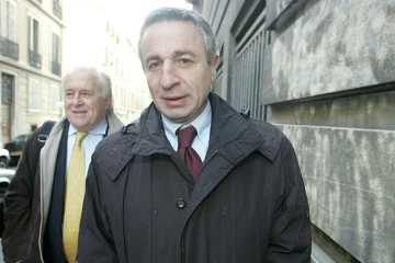L'ancien président de l'OM Jean-Michel Roussier, le 13 mars 2006 à Marseille