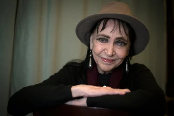 L'actrice Anna Karina, le 2 mars 2018 à Paris