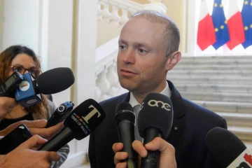 Le Premier ministre maltais Joseph Muscat, le 26 novembre 2019, à La Valette.