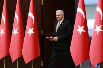 Le Premier ministre turc Binali Yildirim à Ankara le 27 juin 2016