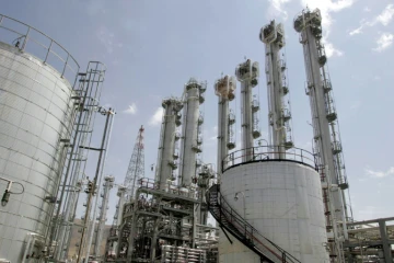 La centrale d'Arak, au sud de Téhéran, en 2006