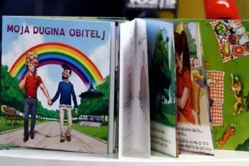 Le livre "Ma famille arc-en-ciel", présenté à Zagreb, le 18 janvier 2018