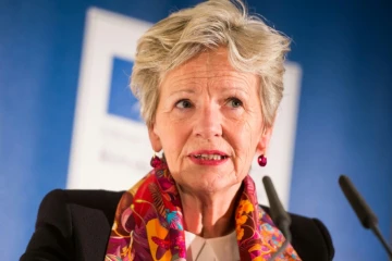 Eliane Houlette, cheffe du Parquet national financier, à Unterschleissheim près de Munich, le 14 janvier 2016