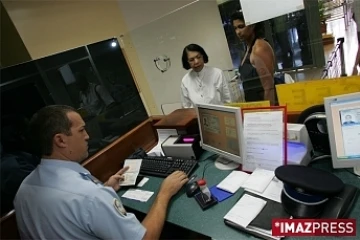 Contrôle de police à gillot