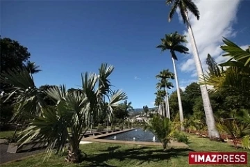Le jardin de l'Etat à Saint-Denis