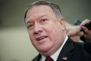 Le chef de la diplomatie américaine Mike Pompeo le 28 novembre 2018 au Capitole, à Washington